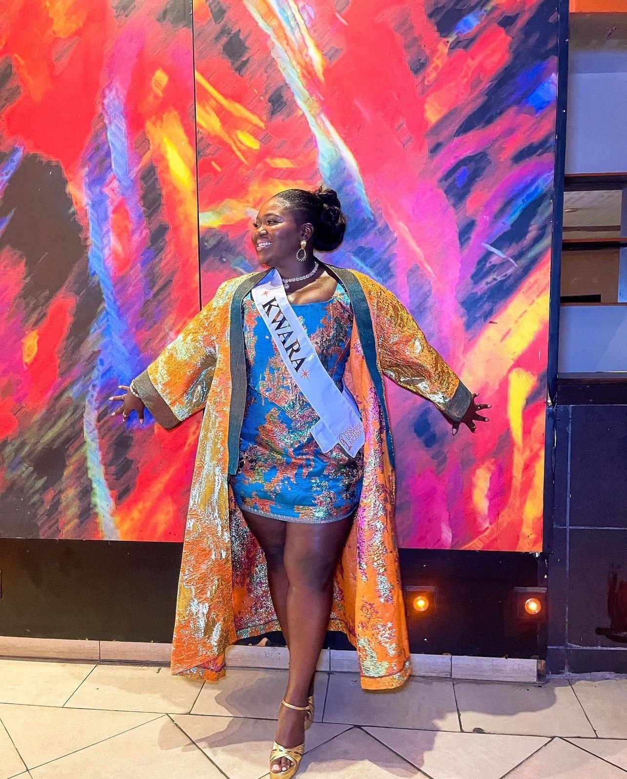 Meet Ufa Dania: The First Plus-Sized Model at Miss Universe Nigeria