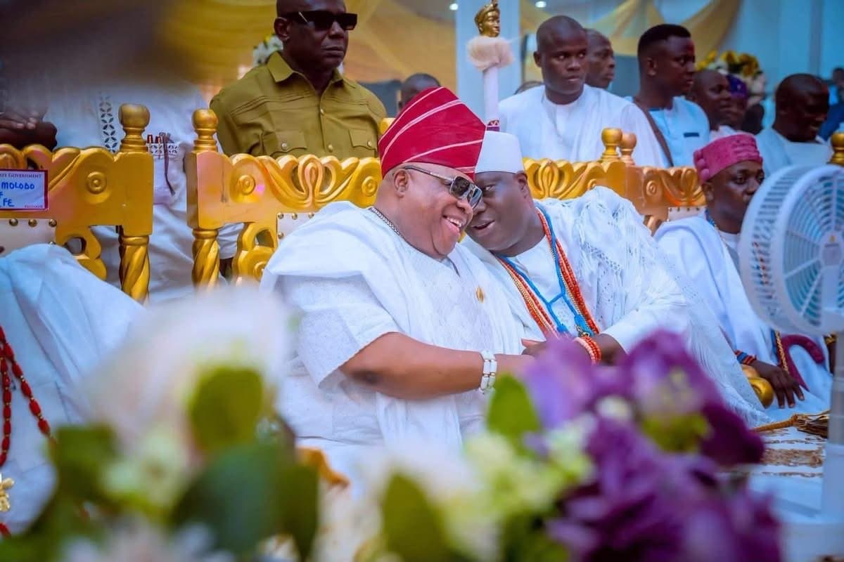 Traditional rulers and dignitaries at the ceremony