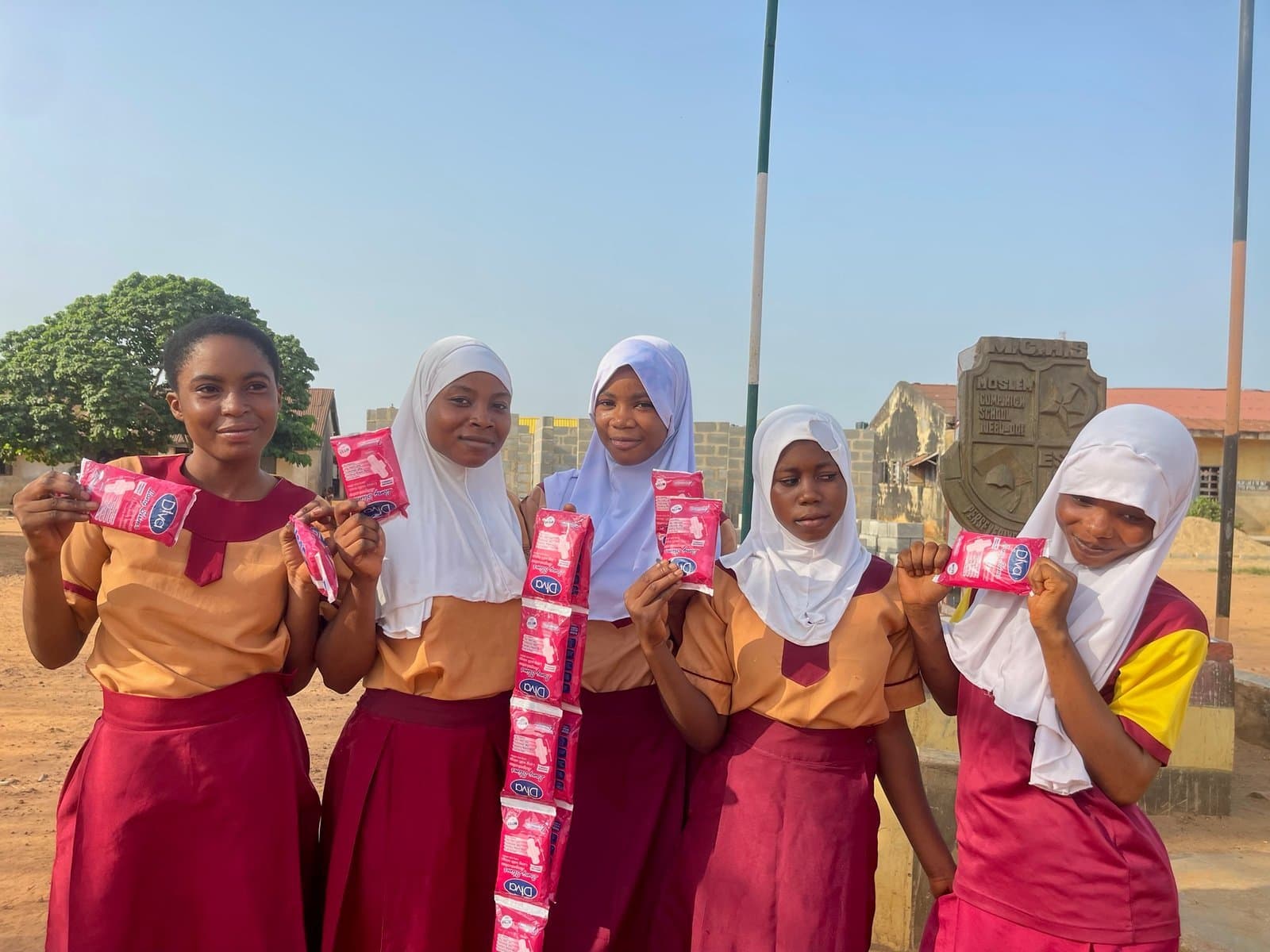 Adediran Adeola Foundation Kicks Off Distribution of 10,000 Sanitary Pads in Ogun State