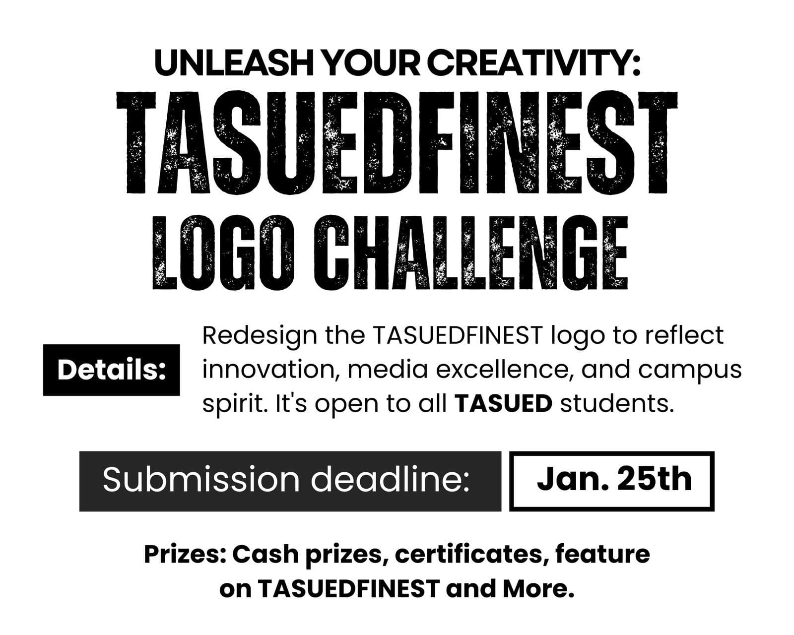 TASUEDFINEST Launches Logo Graphic Challenge for TASUED Students