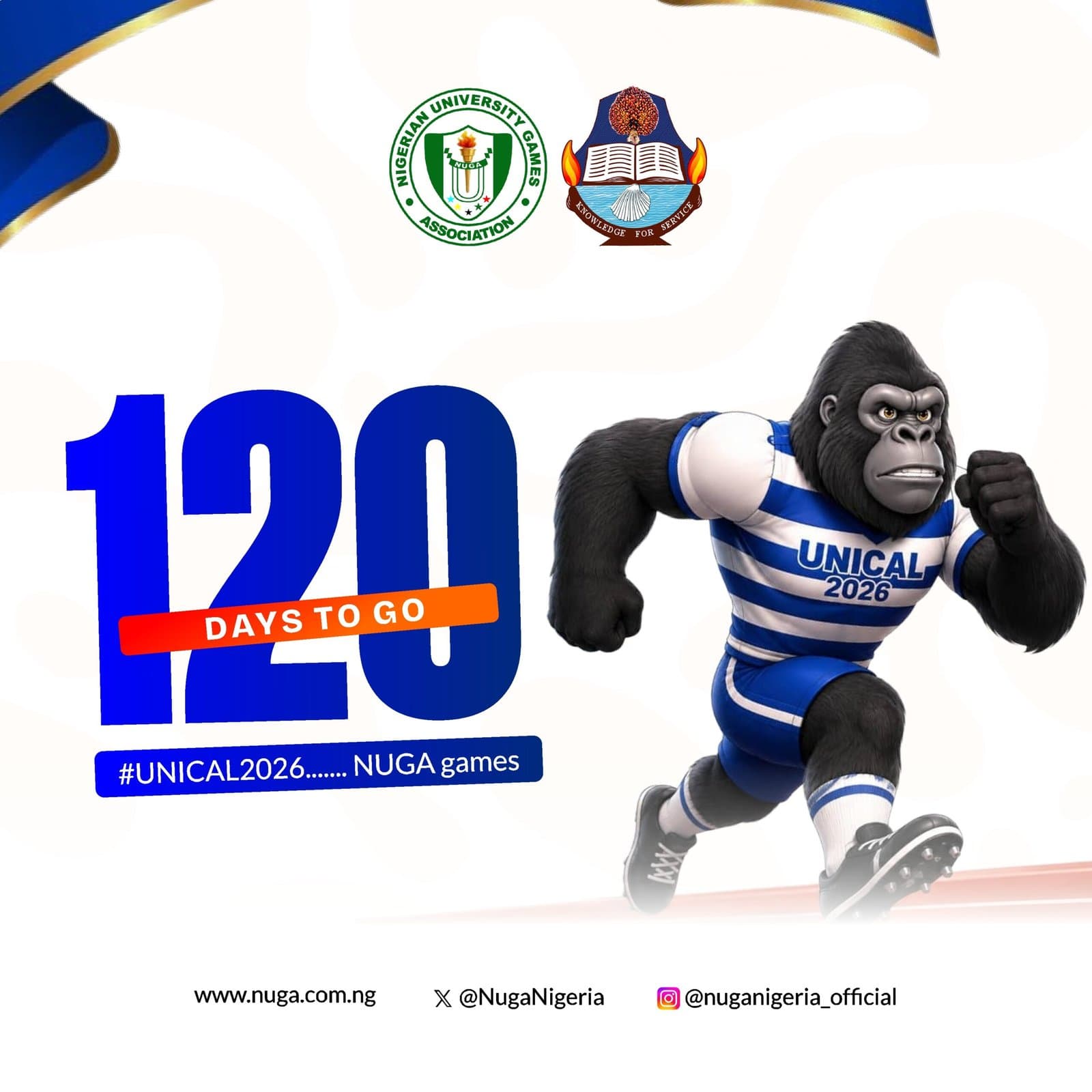 120 Days to Go: Countdown Begins for the 28th NUGA Games at UNICAL