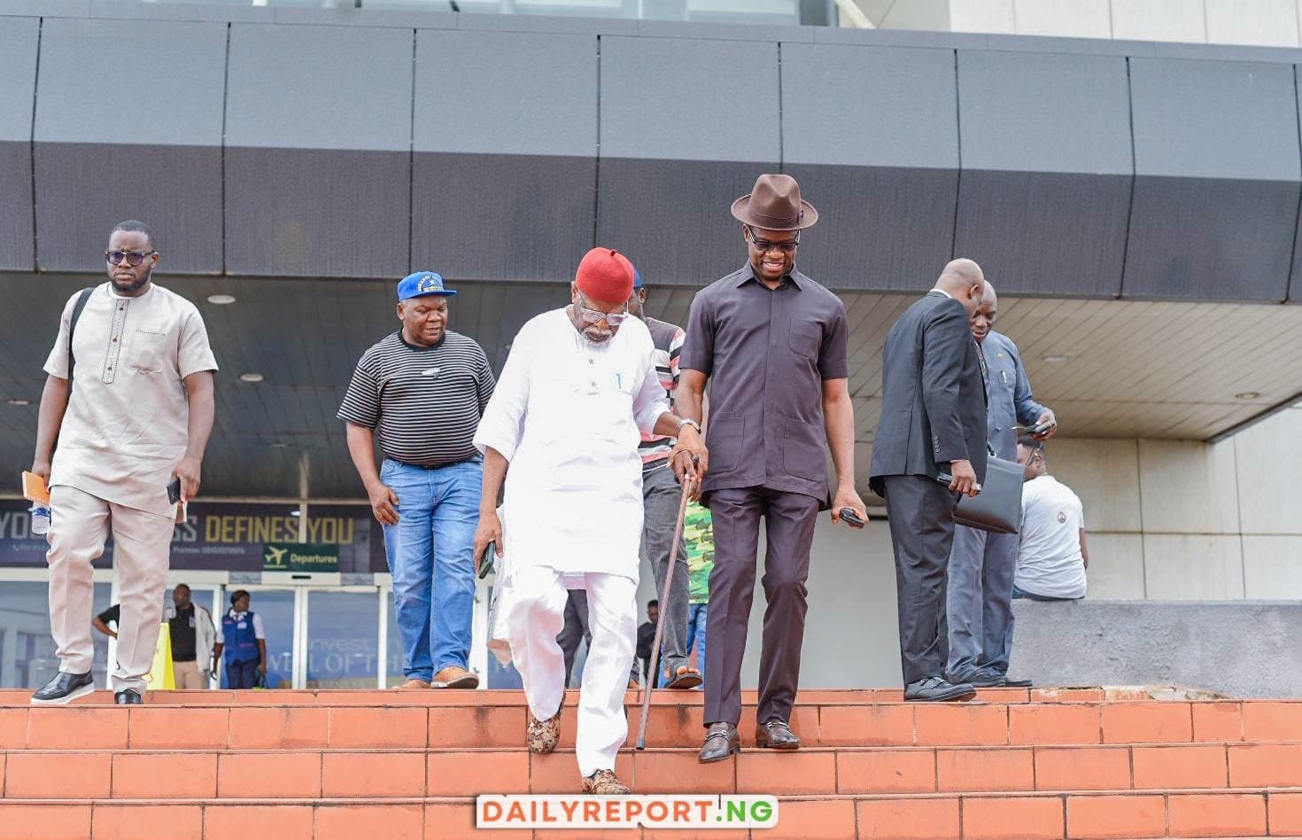 Mike Igini Arrives in Asaba Ahead of BEL Dialogue 2026