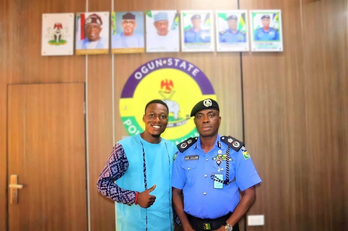 TASFUED SUG President Meets Ogun Commissioner of Police to Strengthen Student Security