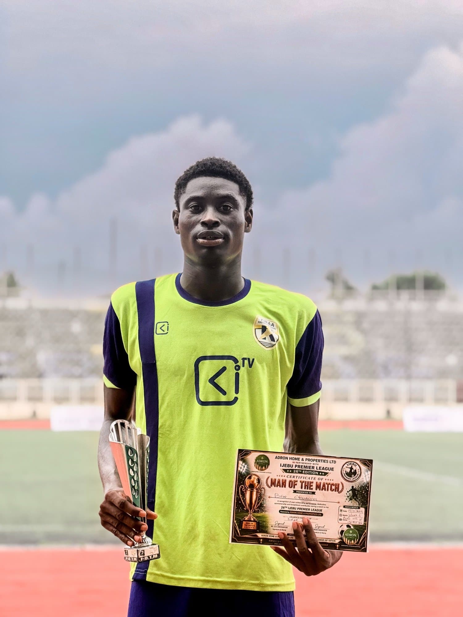 Emmanuel Ben’s Hat-Trick Sinks Dominion Pacers as Kiraa FA Claims Statement Victory
